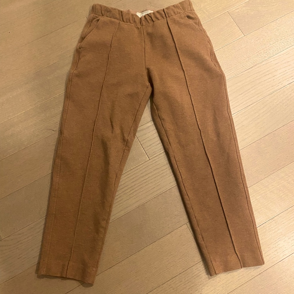 worn twice Everlane Easy Pant in Caramel